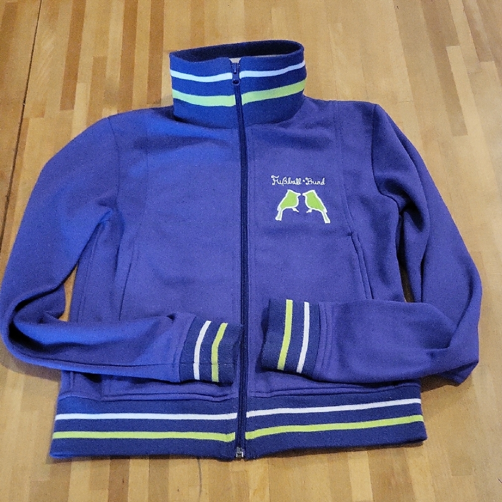 BDG Purple and Yellow Striped Knit